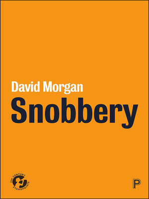 cover image of Snobbery